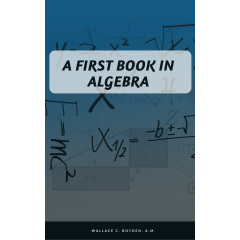 A First Book in Algebra